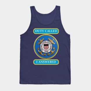 DutyCallsCoastGuard I Tank Top